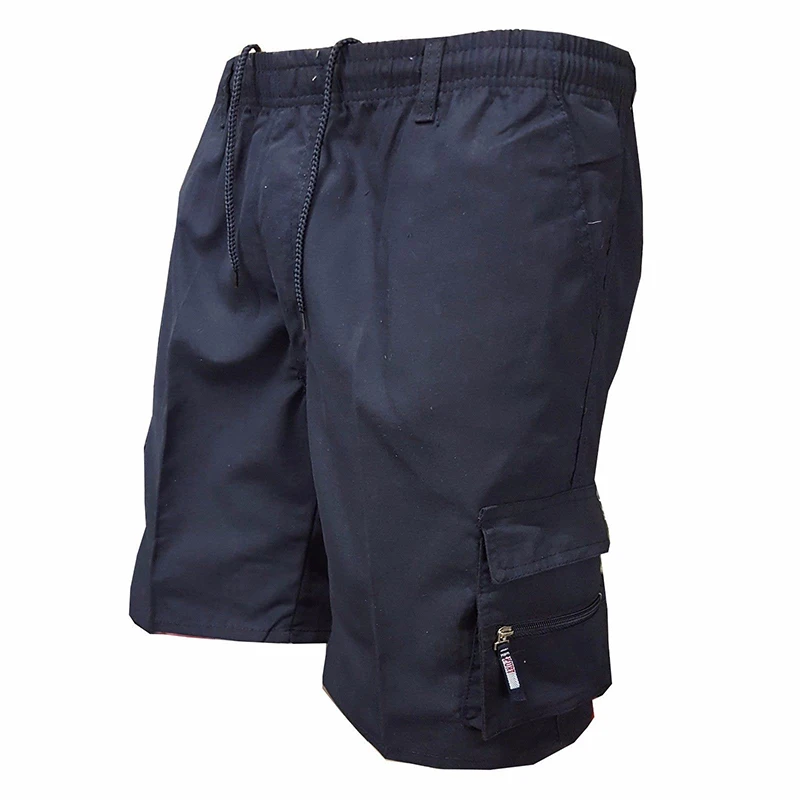 Pantaloni corti mimetici stampati di tendenza pantaloncini Cargo da uomo estivi pantaloncini Casual con coulisse allentati