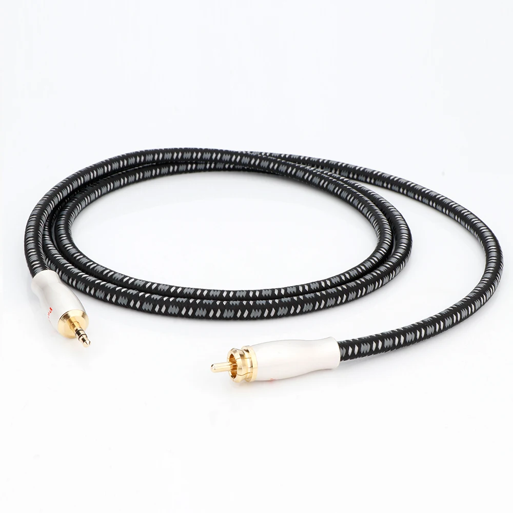 3.5MM Jack To RCA Male Coaxial Cable Digital Coaxial Audio Cable DX160/DX220/Qian LongshengQA360/oriolusOld manBD20//DX50//x10t