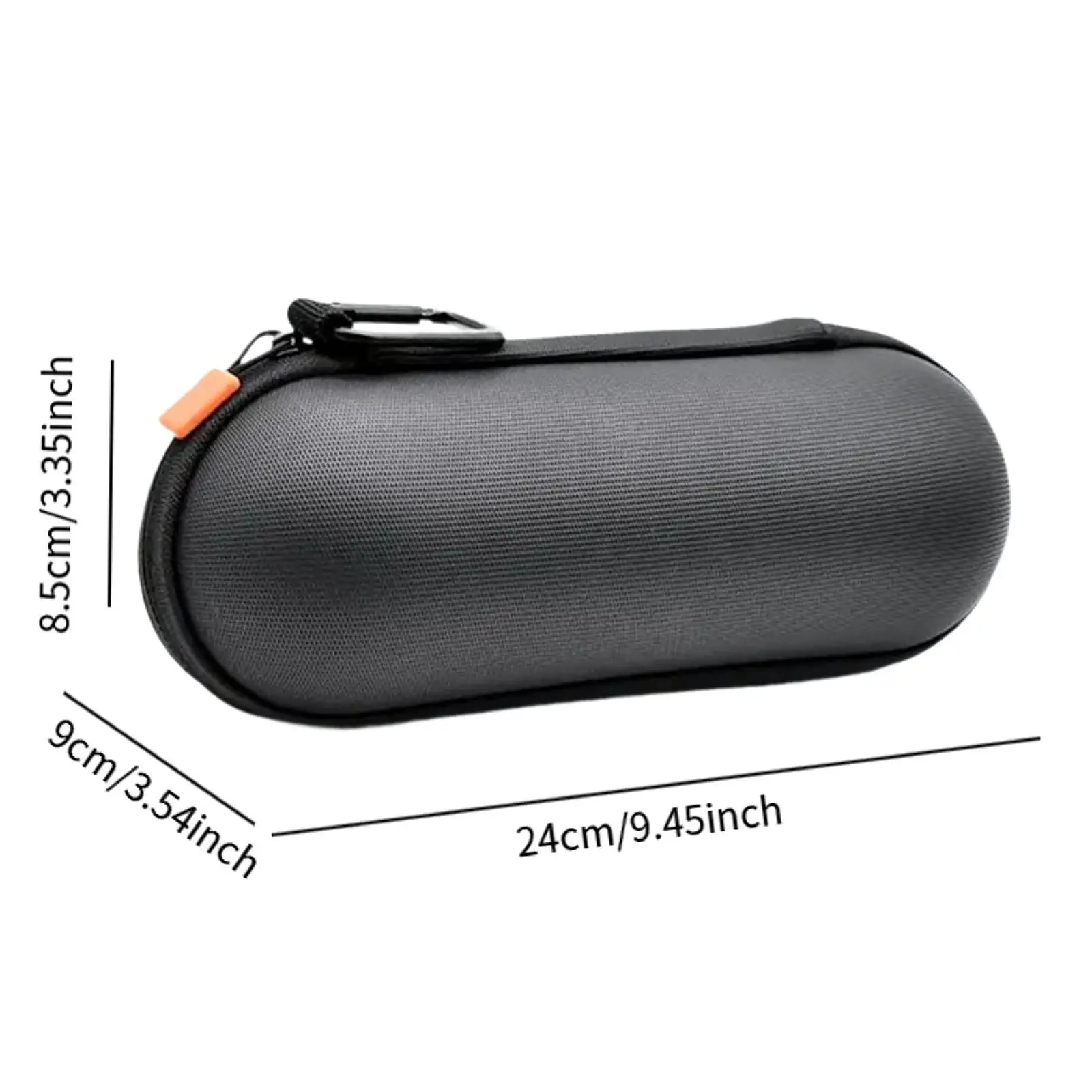 Portable Speaker Case Lightweight Accessories Anti Scratch Travel Tote Bag with Fix Clip Carrying Case for Wireless Speaker