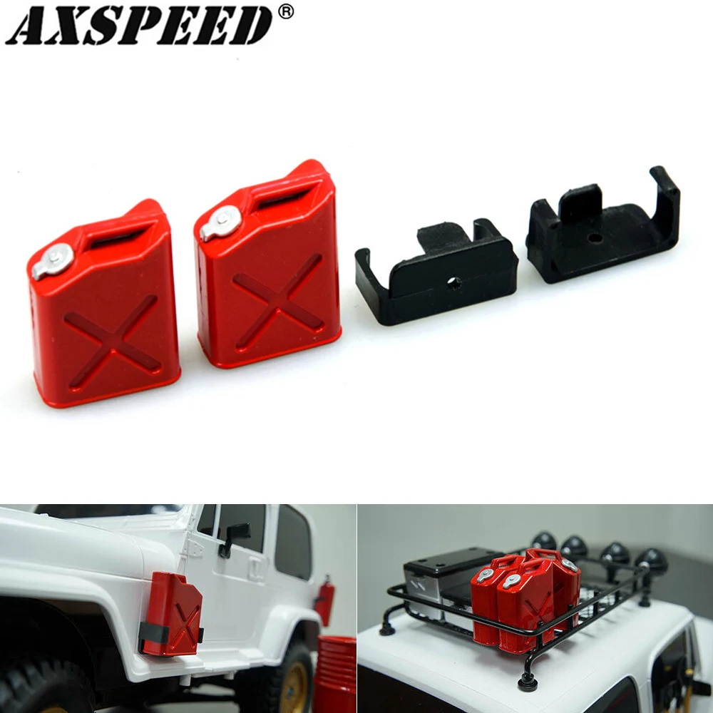 AXSPEED RC Car Simulated Decoration Tools Accessories Mini Toys for 1/10 RC Crawler Axial SCX10 90046 TRX4 TRX6 6X6