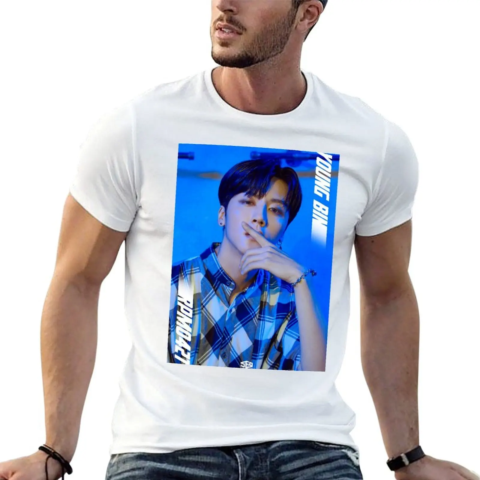 

SF9 RPM YOUNGBIN T-Shirt t shirt man plain man t shirts for men casual T-Shirt