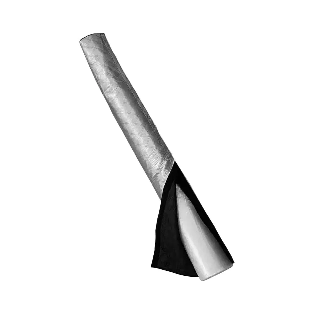 Portable AC Insulation Sleeve for Exhaust Hose 5 inch 6 inch Diameter Heat Resistant Cover Aluminum Foil Cotton Oxford Cloth