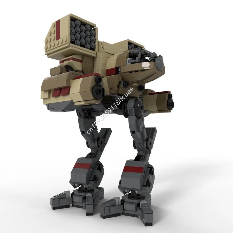 

1226 шт. MOC Mad CatTimber Wolf OmniMech Clan nan Модель Строительные блоки Сборная идея креативные игрушки Рождественские подарки