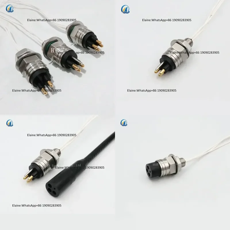 waterproof cable connectors Subconn MCIL4F MCBH4M Micro Circular Series Connector Inline Cable and Bulkhead with Locking