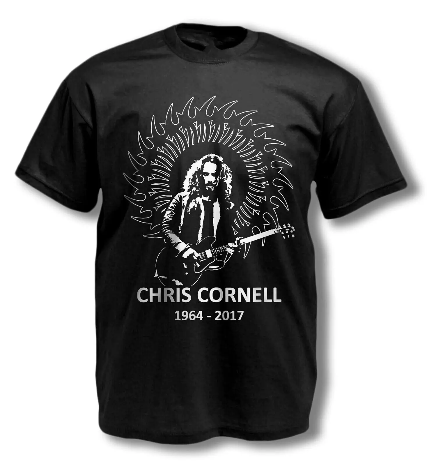 

CHRIS CORNELL T-SHIRT 1964 2017 Black Unisex Size S-5XL CC4714