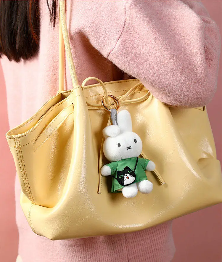 Nieuwe originele Miffy Rabbit reisserie hanger, trendy pop, blind box, rugzakdecoratie, bureaucollectie, speelgoed, verjaardagscadeaus