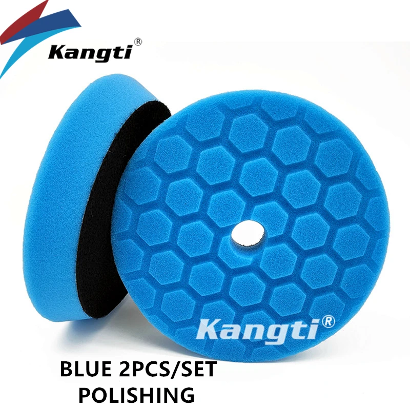 5 (125mm)/6 (150mm) Inch Auto Waxen Buffing Pad Duitsland Schuim Polijstschijf Auto Care Reparatie Tools Wax Pads voor Auto Detaillering