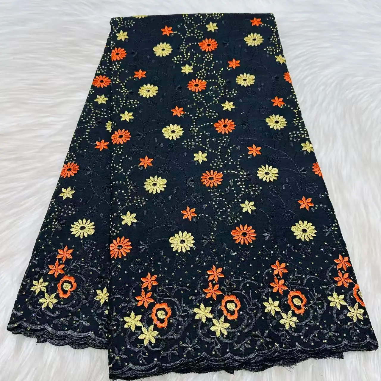 

Африканские сатиновые хлопковые кружевные ткани 2026: высококачественное швейцарское кружево-вуаль с камнями, нигерийские кружевные ткани для праздничных платьев