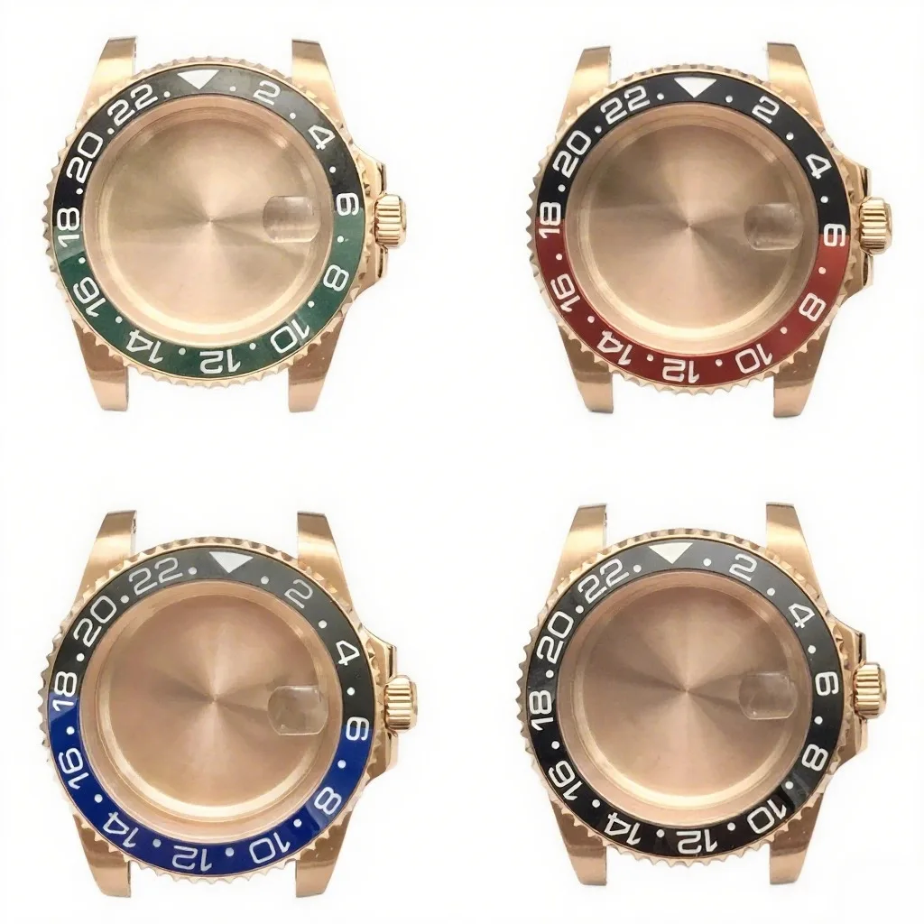 NH36 Cassa 40mm 14 Colori Cassa in acciaio inossidabile per NH35A/36 Movimento Orologio Parti di modifica che para relojes Ipoallergenico