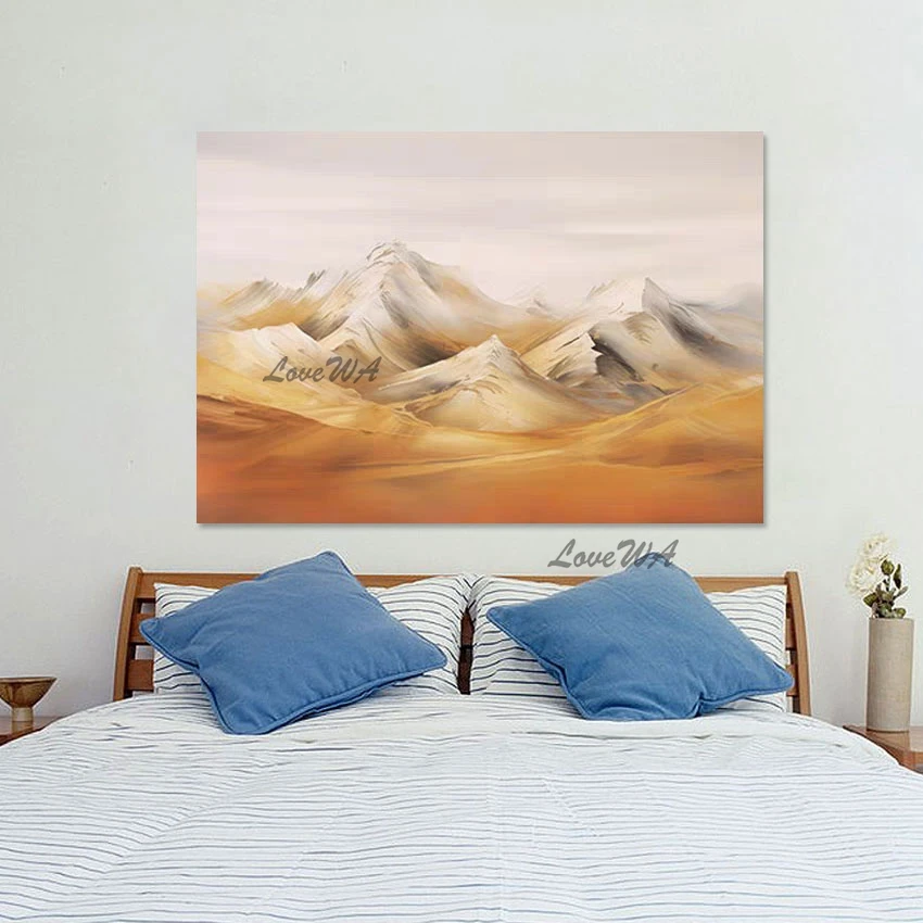 

Украшение дома, настенное холст, Новое поступление, горная ручная роспись, абстрактная картина маслом без рамы, акрил, современное искусство, интерьерная картина