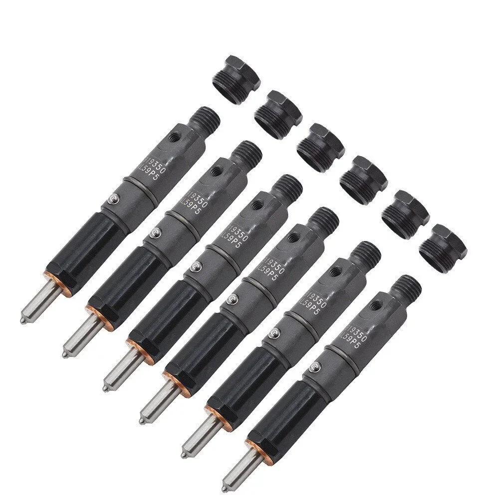 0432131837 3919350 3919339 （6Pcs） Fuel Injectors For 89-93 Dodge Cummins 5.9L 6BT Diesel Engeine