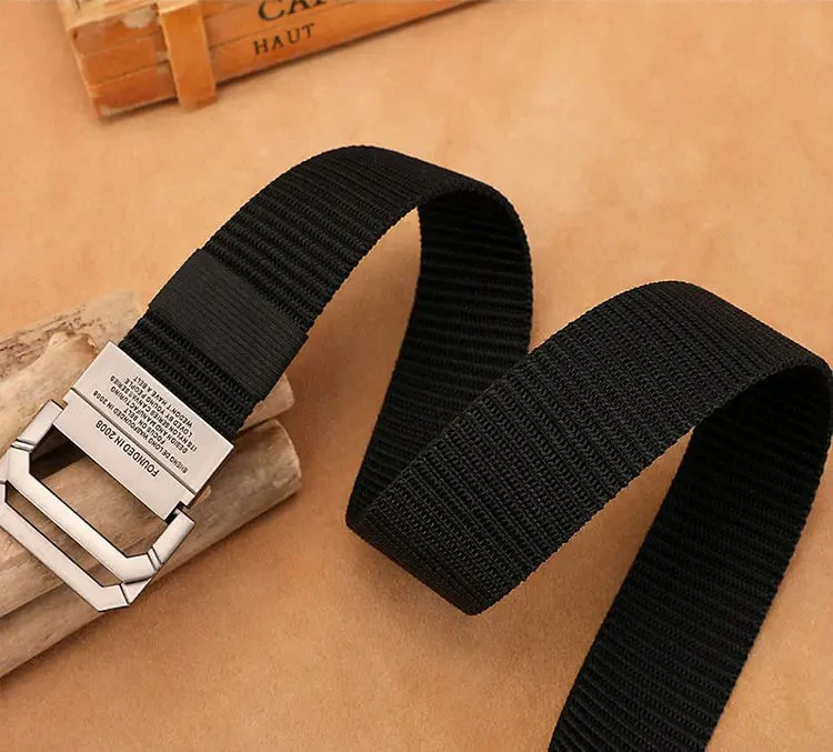 Männer Gürtel Nylon Gurtband Stoff Taktische Armee Leinwand Casual Mode Luxus Designer Jeans Gürtel für Männer Militär Sport Strap HB009 – Detail 5