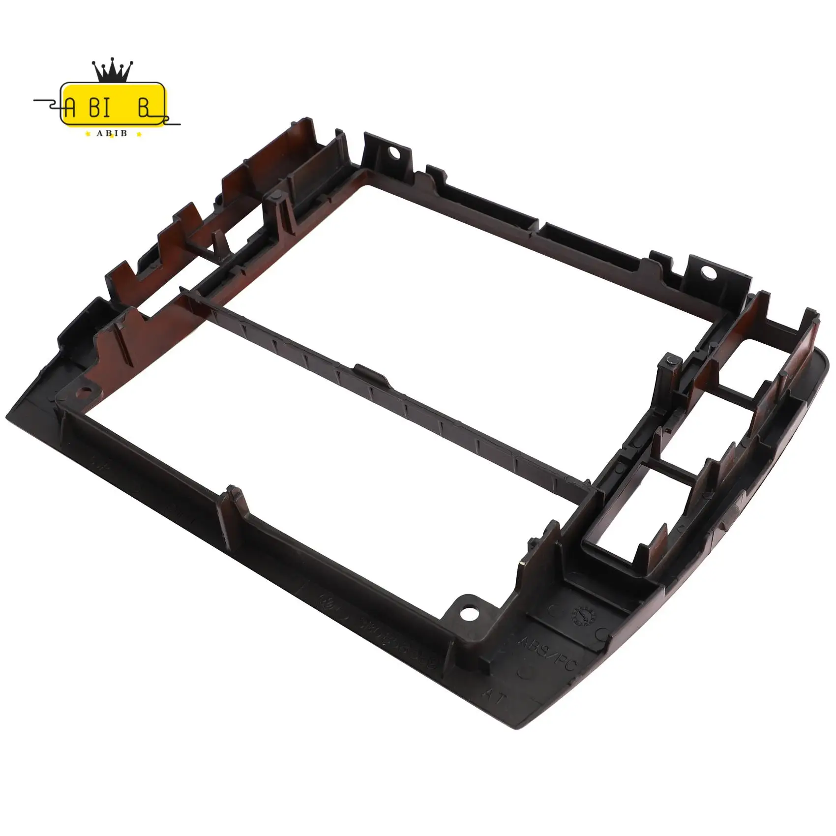 ABIB -For Passat B5 Middle Escutcheon Center Decorative Box Dashboard Console Panel CD Recorder Frame Radio Face Trim 3B0 858 06