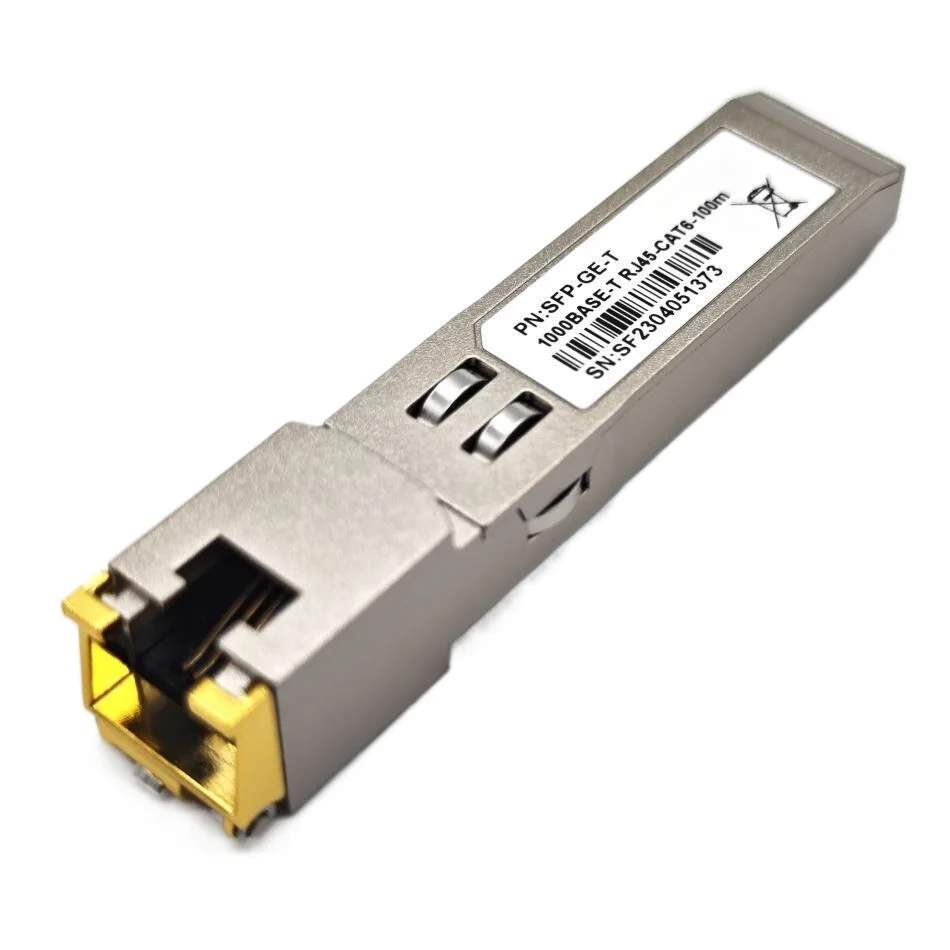 1.25G SFP to RJ45 Module, 1000Base-T Copper SFP Ethernet Transceiver for Cisco GLC-T/SFP-GE-T, Meraki HUAWEI, Mikrotik, Ubiquiti