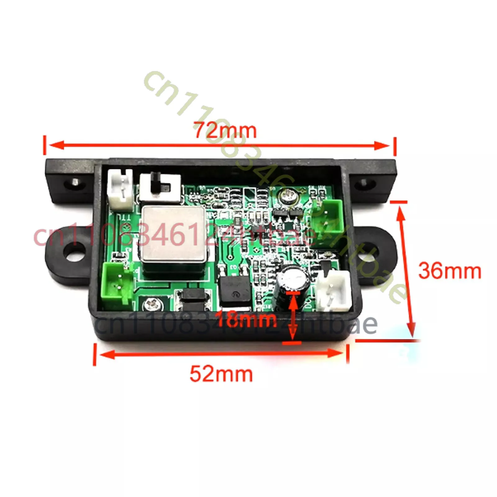 For 4.5W Blue Laser Diode Driver Board, 3.8A Constant Current Output TTL Analog Modulation Laser Drive Module