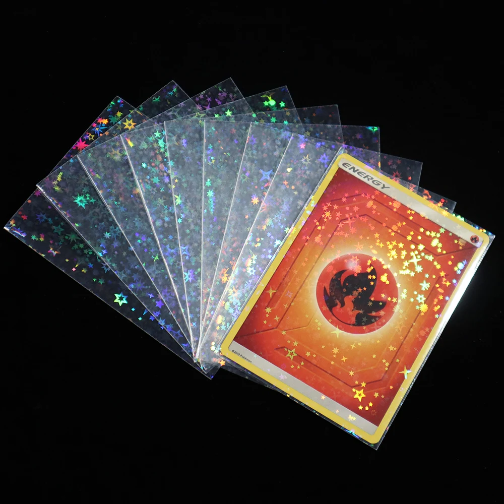 lucky star card sleeves [LAST RESTOCK]: PREMIUM HOLOGRAPHIC PHOTOCARD Sleeves main image 0