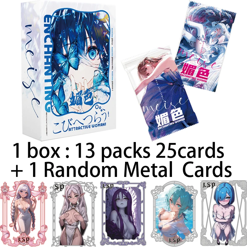 New Goddess Collection Card Meise 2 Hobby Spicy Waifu Card Bikini Swimming Suit Booster Box Toy