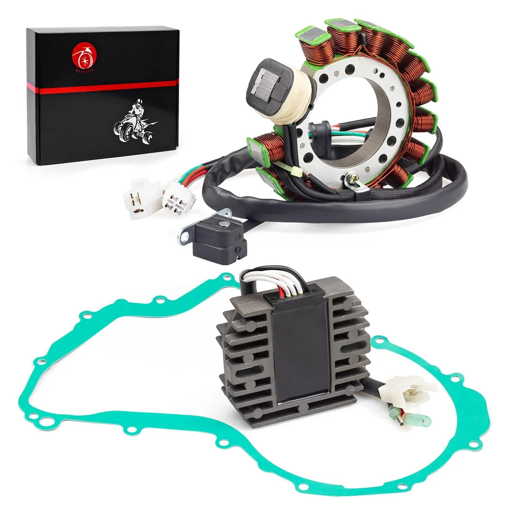 Stator- und Reglergleichrichter mit Dichtung für Yamaha Wolverine 350–2001 Big Bear 350 4WD 1997–1999, Big Bear 350 2WD 1999 – Detail 1