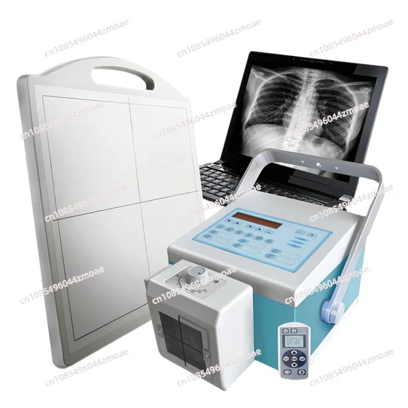 Medsinglong In Stock 10.4 Inch LCD Screen Mobile X ray Machine High Frequency Portable X-ray Machine