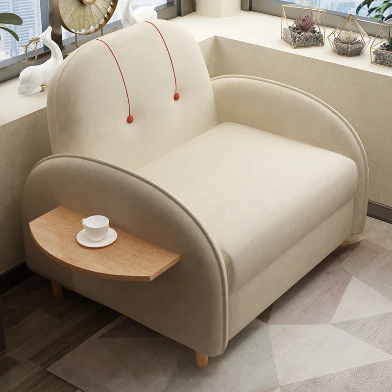 Internet Celebrity Living Room Dual-Use Multifunctional Cute Balcony Folding Bed Study