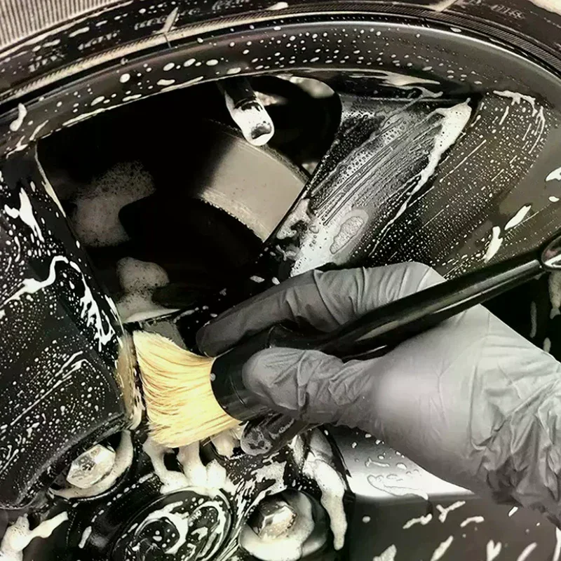 3 Buah/Set Sikat Detail Interi - Car Detailing Brush Set Boar Hair Interior ulasan dan harga