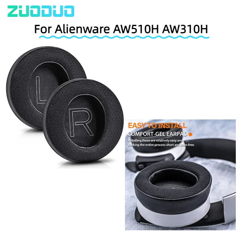 

Replacement Earpads for Alienware AW510H AW310H Headphones Earmuff Ear Cushion Pads