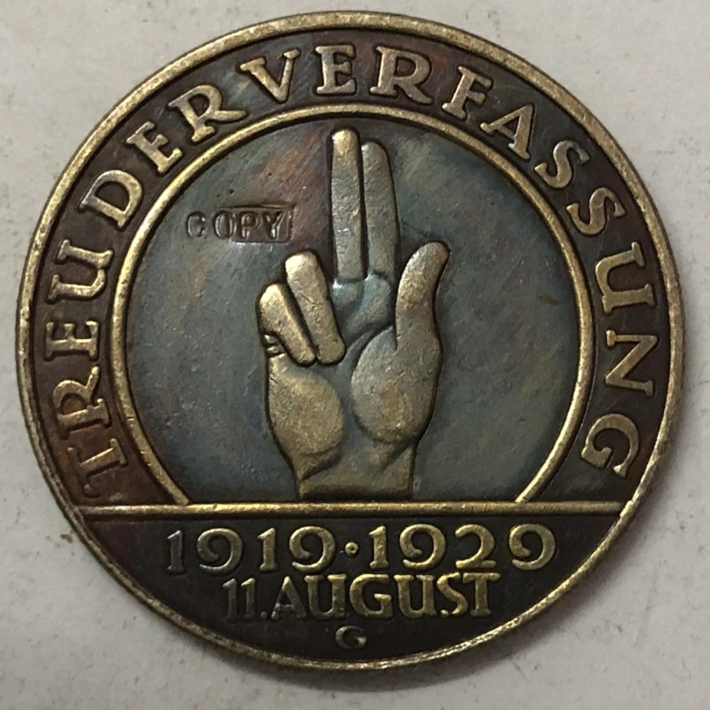 عملة الإمبراطورية Weimar, 1929 ألمانيا 3 نسخ #3