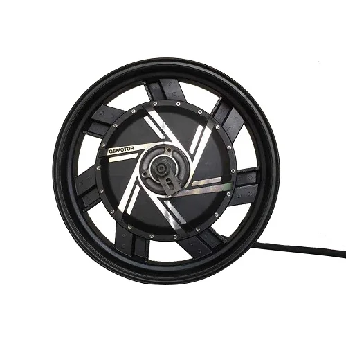 Motor 273 V3 3000w 72v Electric Motorcycle In-Wheel Hub Motor(40H) Double Axle Out with 16 inch Aluminium Rim