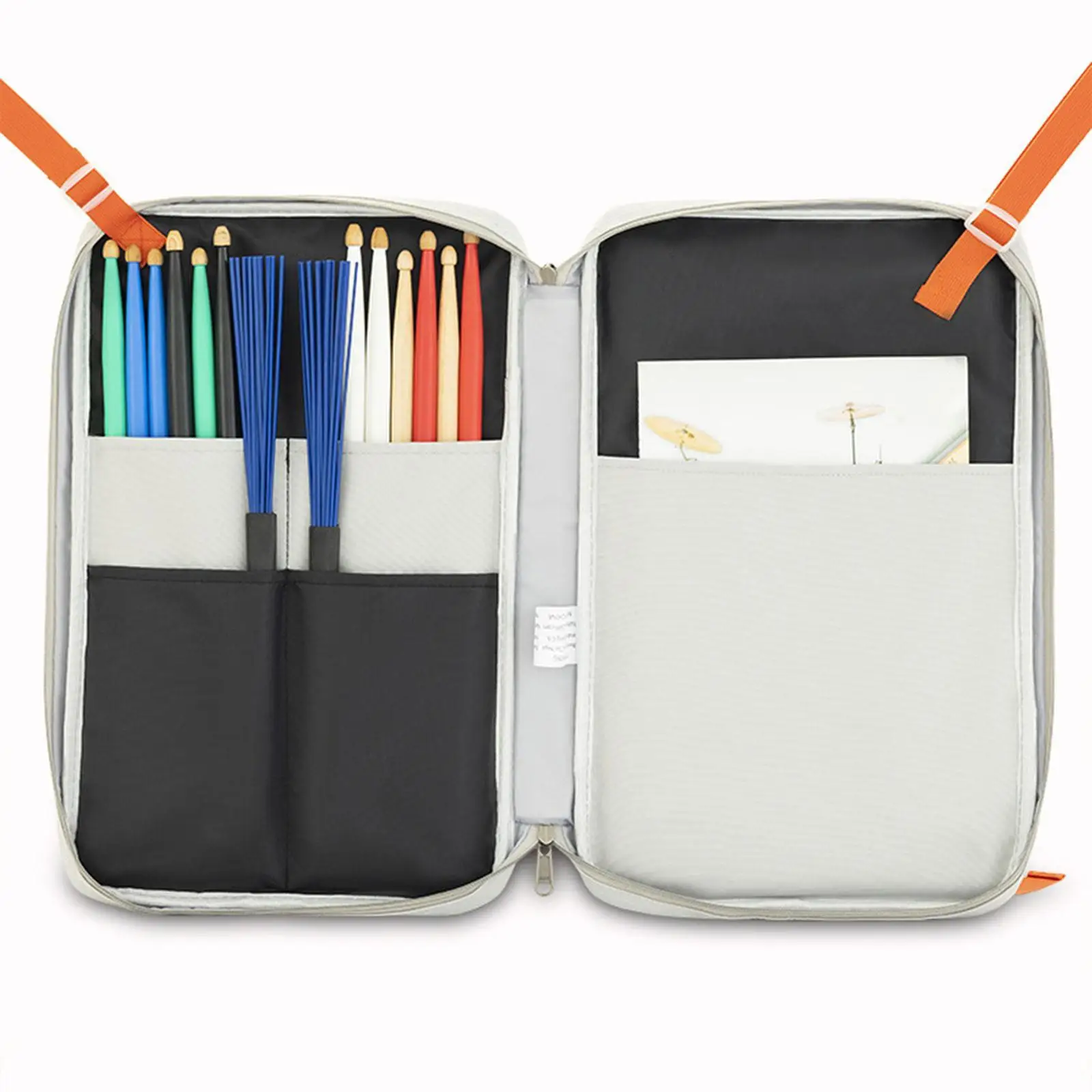 

Drumstick Backpack Percussion Drum Sticks Handbag for Mallets Beginners Kids