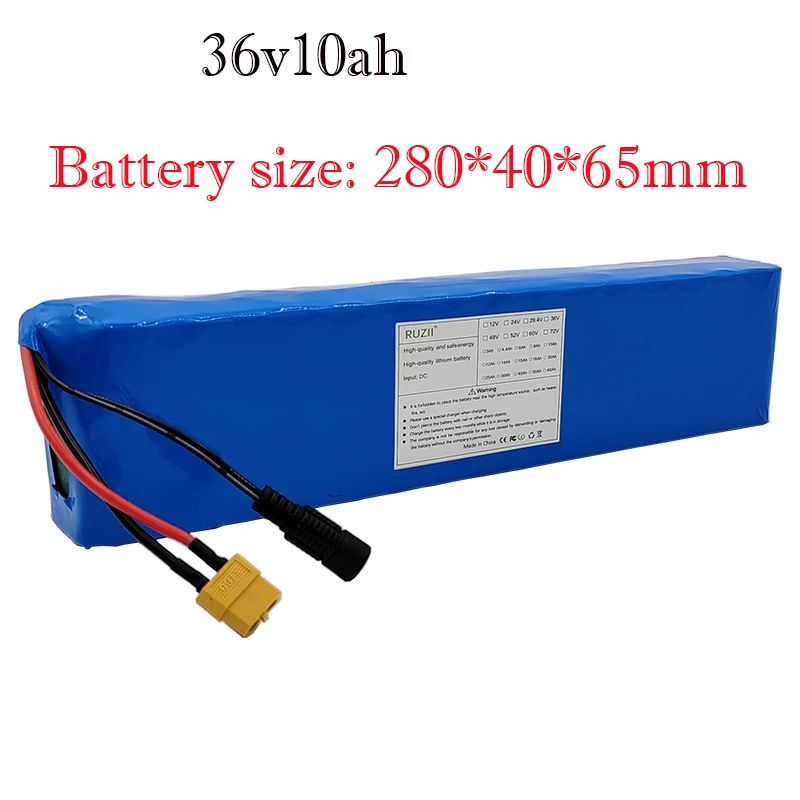 بطارية ليثيوم أيون 18650 من Ebike ، دراجة مع بطارية BMS batj ، W ، 42V ، 47 V ، 36V ، 10Ah