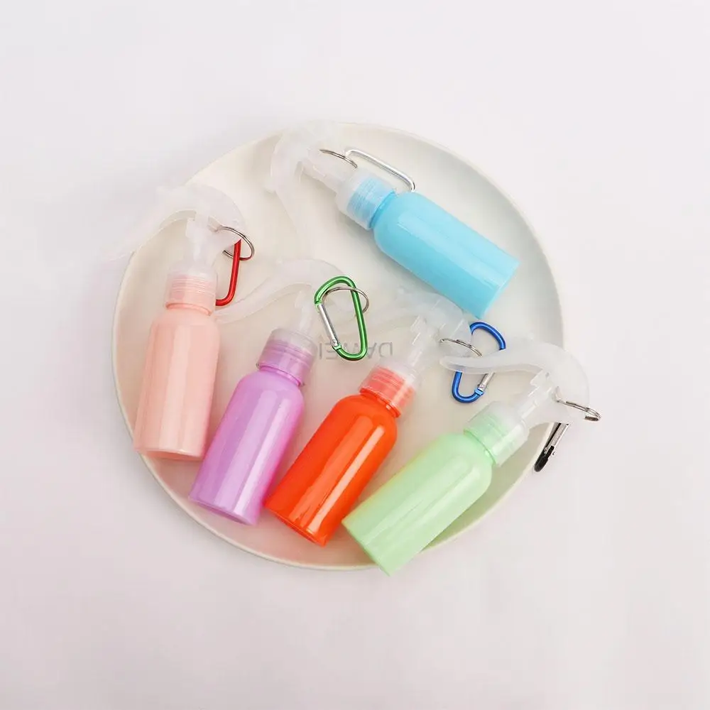 Travel Cosmetic Container Hand Soap Perfume Atomiser Trigger Spray Bottles Spray bottle With Keychain Refillable Bottles
