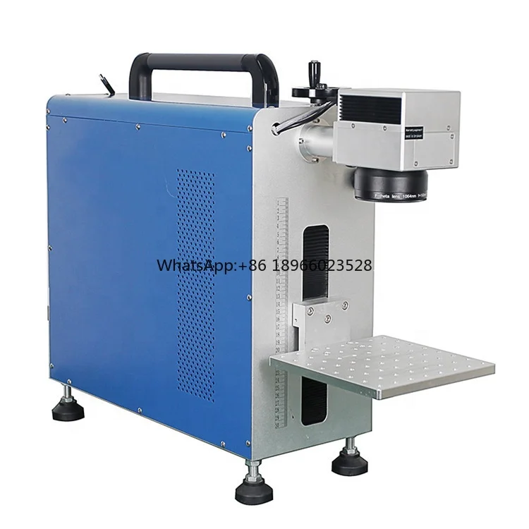 Scanning Galvanometer Top quality-106 20W Fiber Optic Portable Laser Marking Machine