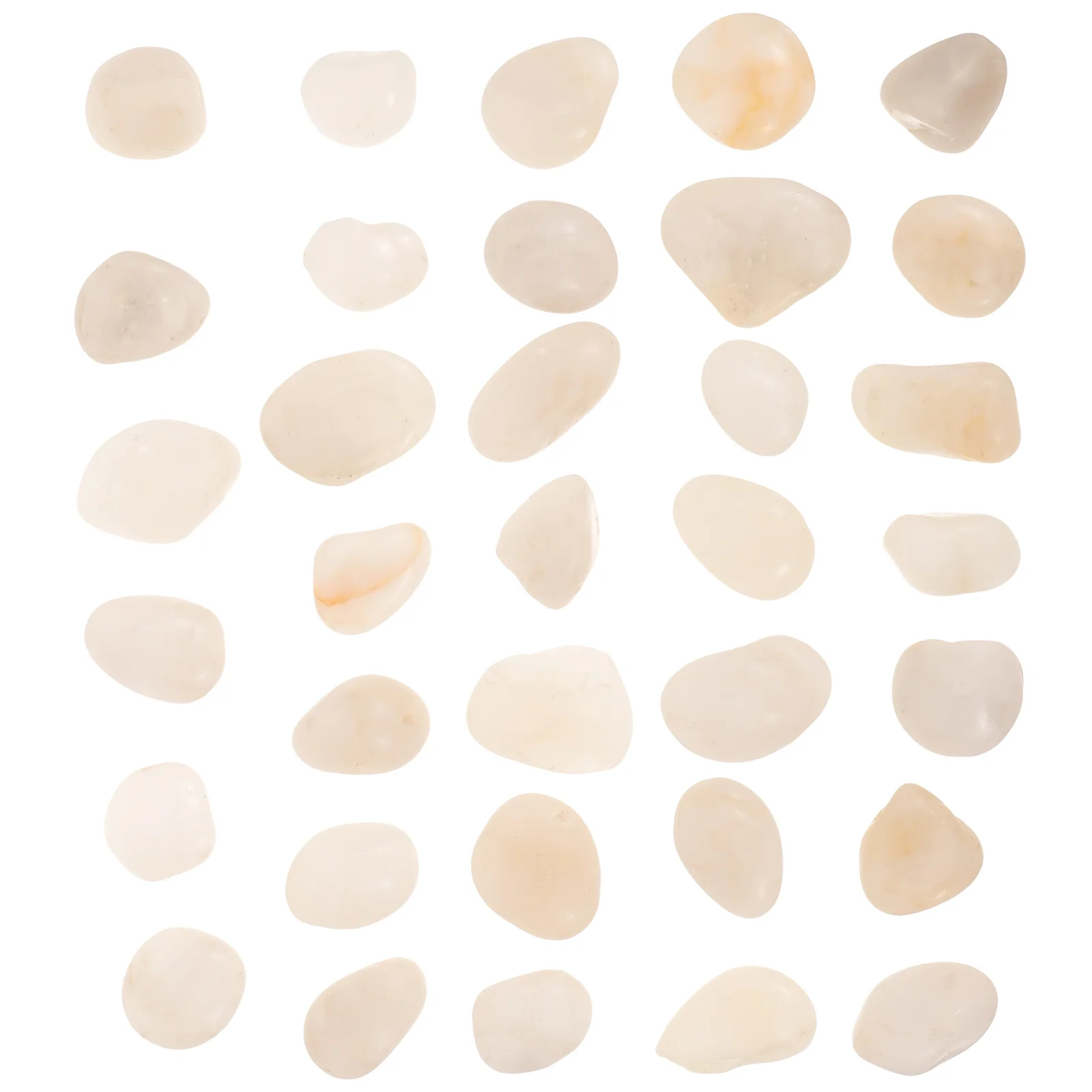 

1 set 1 Set Pebbles Fish Tank Gravel Decorative Rocks For Aquarium Landscaping Paving Garden Gravels Bulk Stones