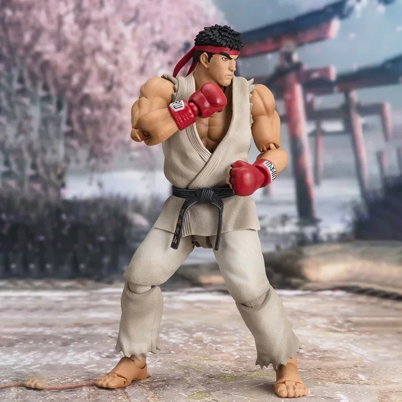 In Stock Bandai Original SHFiguarts Street Fighter OUTFIT 2 Ryu Anime Action Figure Model Kit Toy Gift Collection  Box