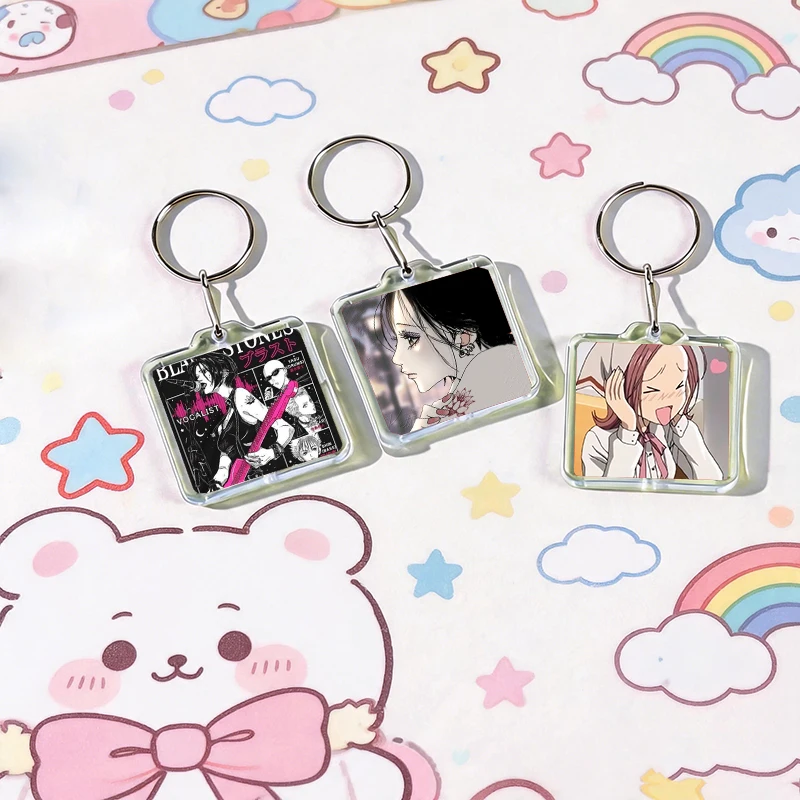 N-Nana Osaki Ai Yazawa Acrylic Keychain Handmade Hanging Ornaments Clothes Backpack Decoration Accessories Gifts with Friends