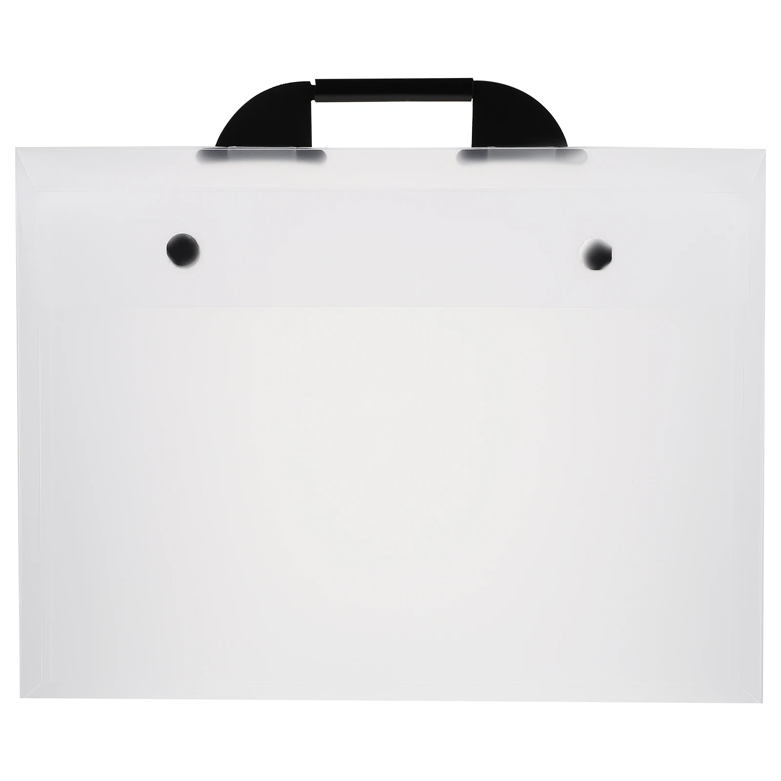 

A3 Art Portfolio Folder Plastic Document Tote Bag for Files Papers Sketches Student Use Portable Handheld Multipurpose Practical