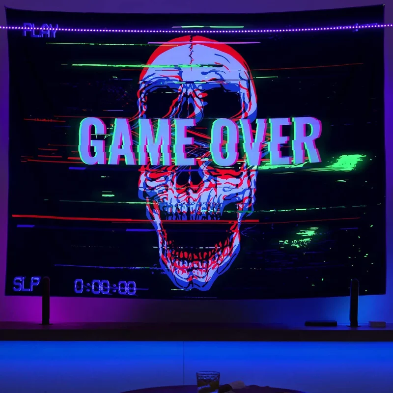 Tapeçaria de Jogos VIKAMA Neon - Esports Gaming Room avaliação e preço
