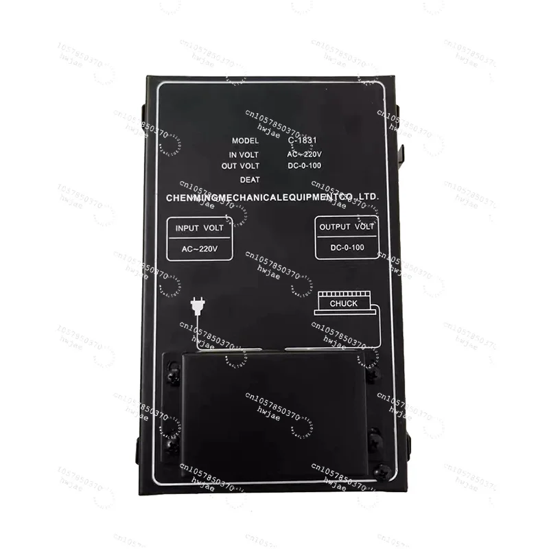 Grinding machine disk controller with LED display electronic charge and demagnetization controller external magnetic controller