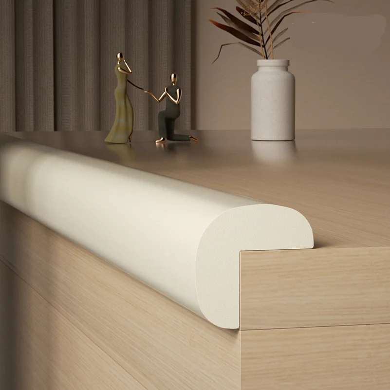 6M Table Corner Safety Bumper Strips Baby Proofing Soft Corner Cover Anti Crash Protection Strips for Furniture Edge Guard