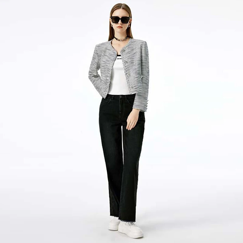 commuter-striped-fake-ket-slimming-versatile-ort-jaet-for-women-spring-faion-faux-ket-detail-profional-sle