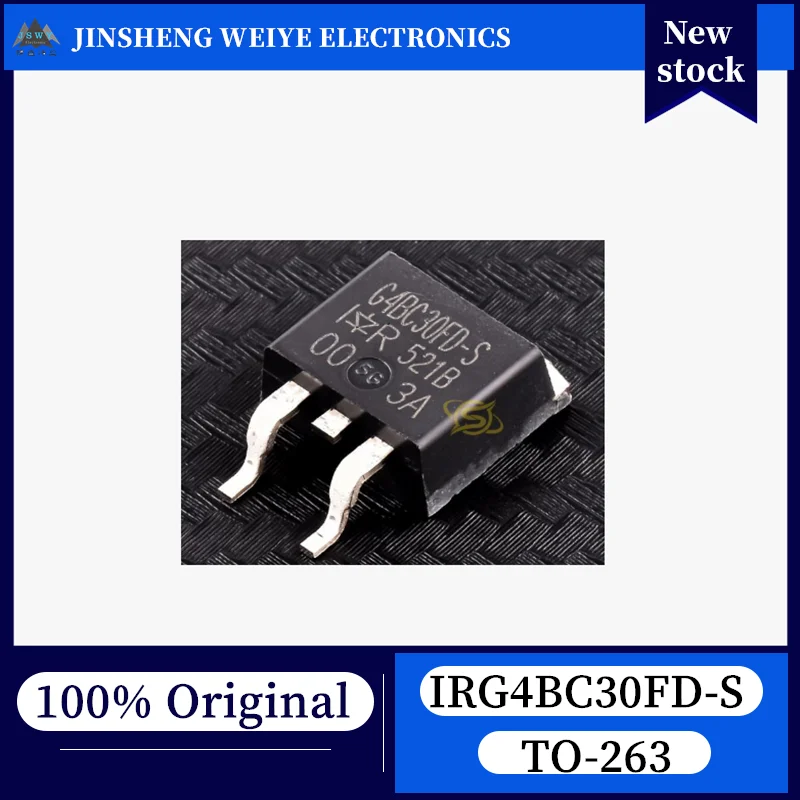 (10/50 Pieces) IRG4BC30FD-S G4BC30FD-S TO-263 N Channel 600V60A 100% New Original Stock Chipset