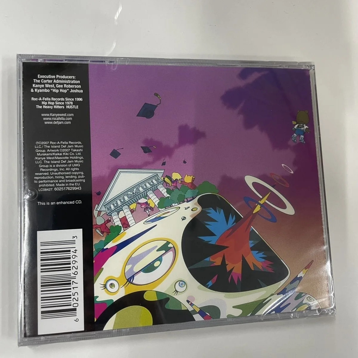 Classic Kanye West Music CD Ye Graduation Album Cosplay Disc CD Car Walkman Soundtracks Box Collection Gifts Party Music