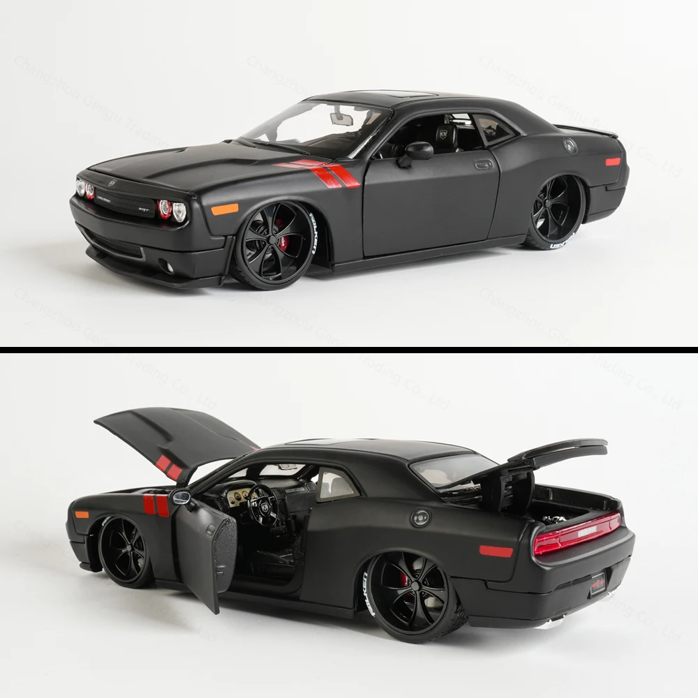 Maisto 1:24 2008 Dodge Challenger Спортивный автомобиль Статические литые автомобили Коллекционная модель автомобиля Игрушки