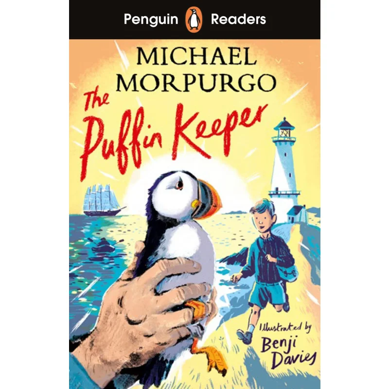 Penguin Readers Level 2 The Puffin Keeper ELT Graded Reader Michael Morpurgo Ladybird Books Ltd 9780241542538 Book