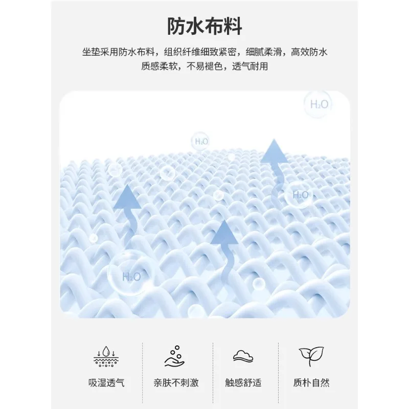 Freizeitbett im Freien, rundes Rattanbett im Balkon im Freien