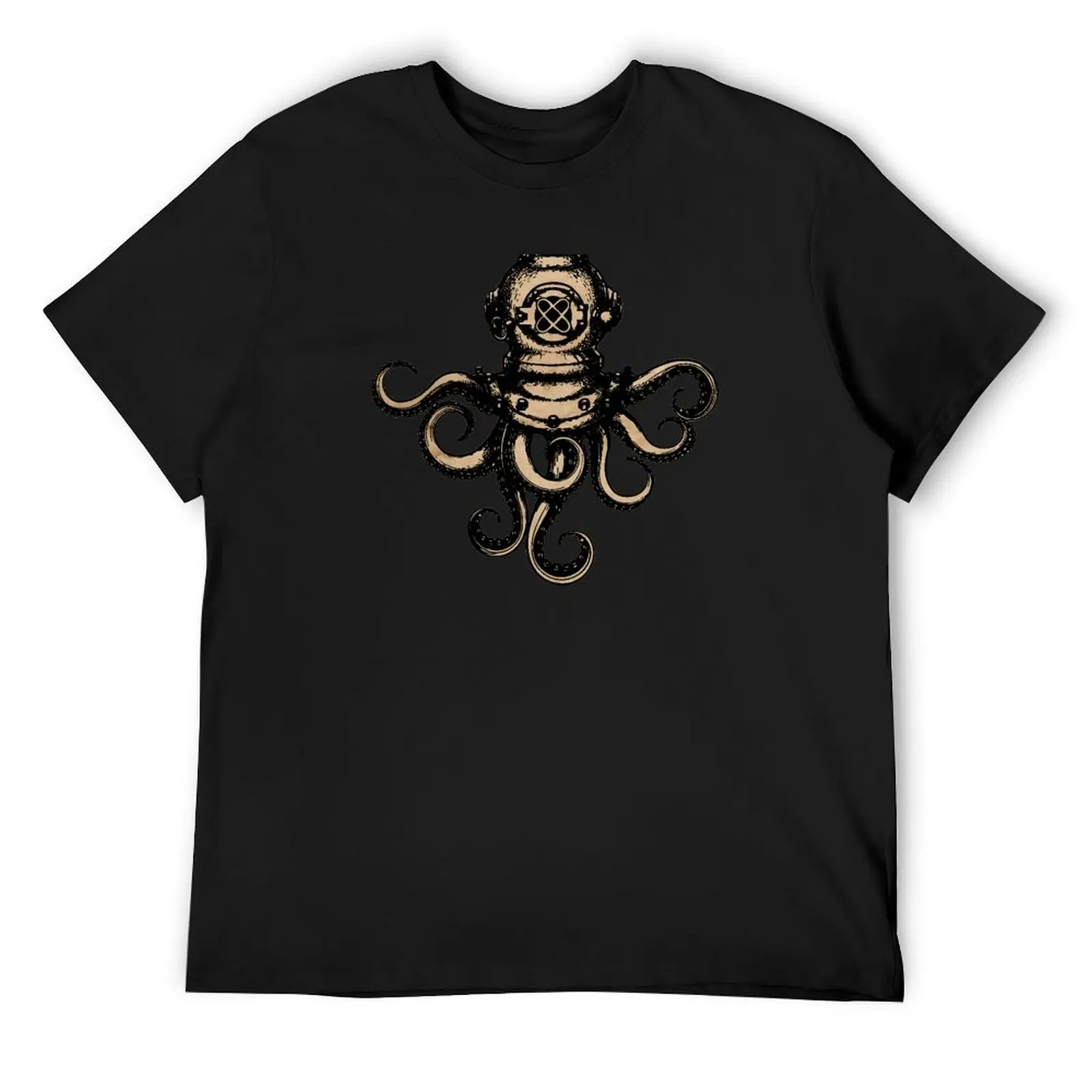 

Steampunk Octopus T-Shirt customs design your own man t shirt plus sizes summer tops men clothes