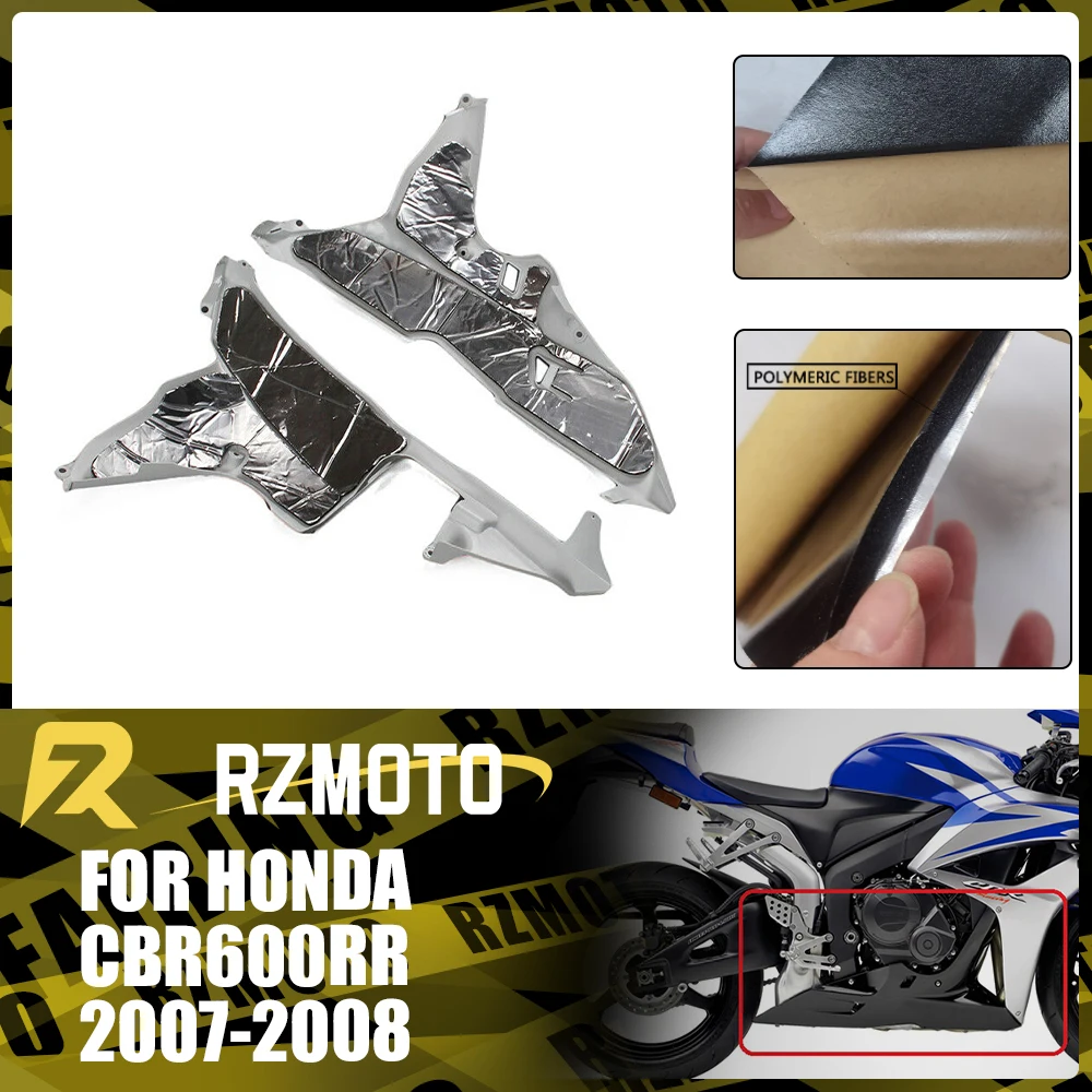 

Motorcycle Protective Heat-Insulating Film ABS Fairing Professional Heat Shield For Honda CBR600RR CBR 600RR CBR-600RR 2007-2008