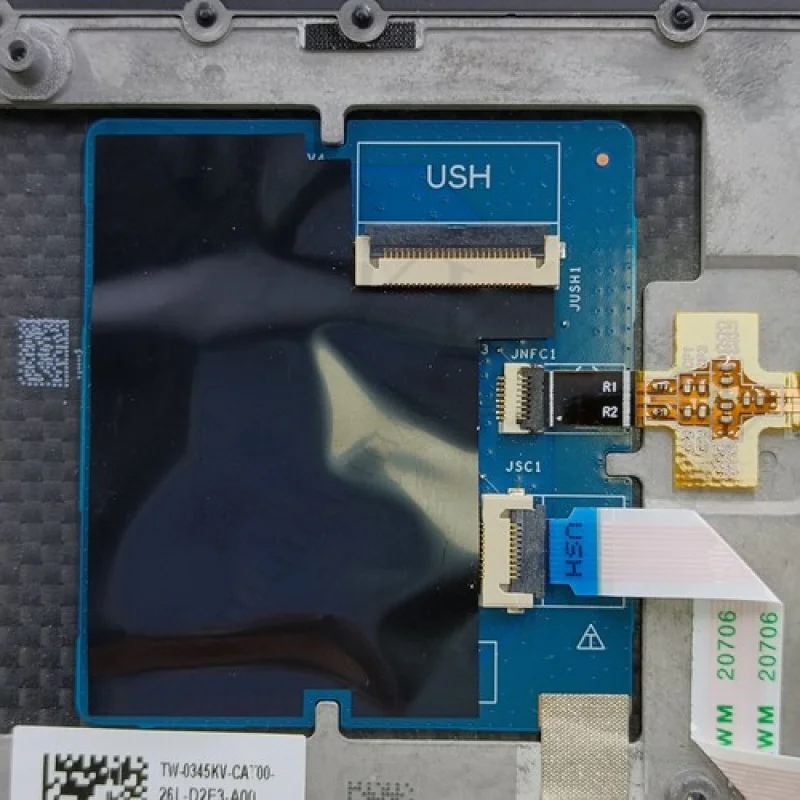 Y Y Y para Dell Precision 14 5470 M5470 Palmrest para laptop com teclado Touchpad 0345KV