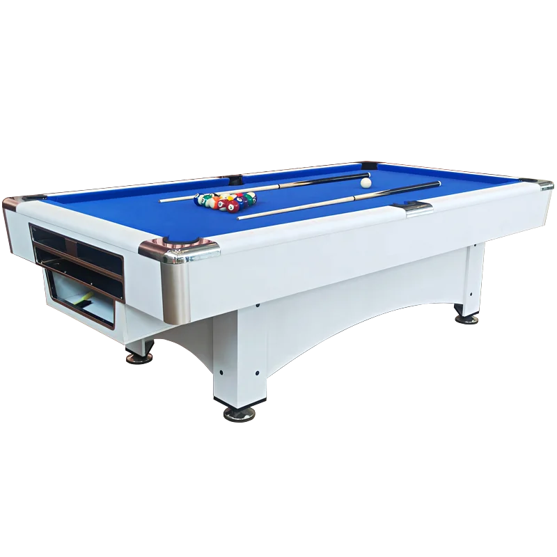 Newest Factory Sell Indoor Family Entertainment Sport 8FT Auto Ball Return Billiard Pool table