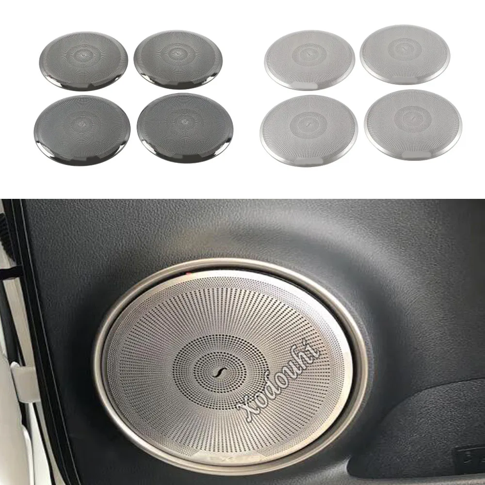 Stainless Steel Inner Door Audio Speaker Panel Cover For Lexus NX 200 200t 300h 2015 2016 2017 2018 2019 2020 2021 Accessories